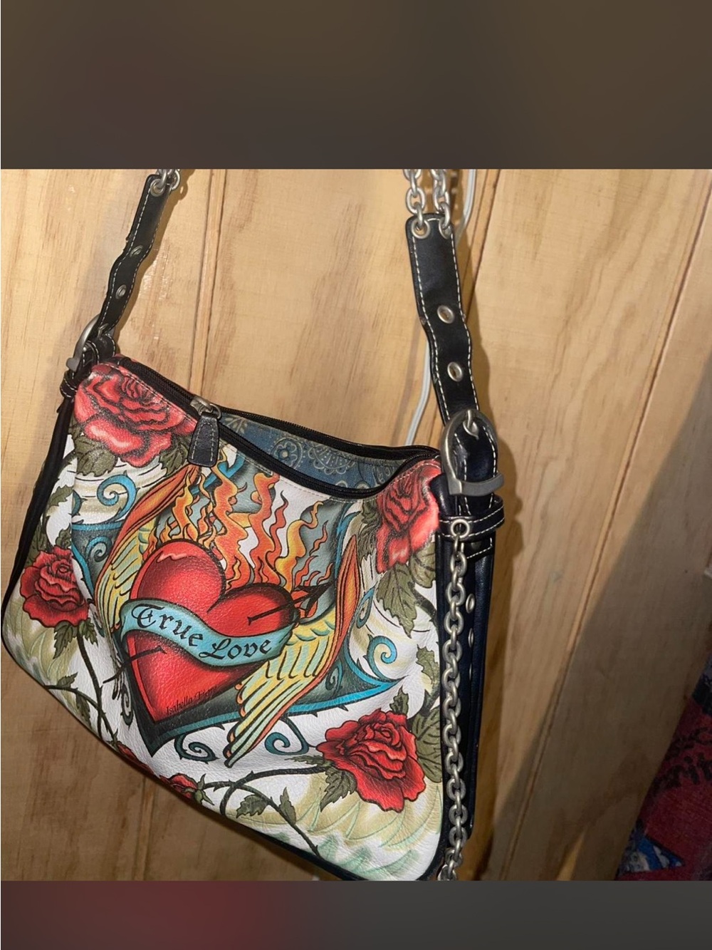 Isabella Fiore leather graffiti tattoo graphic design!
